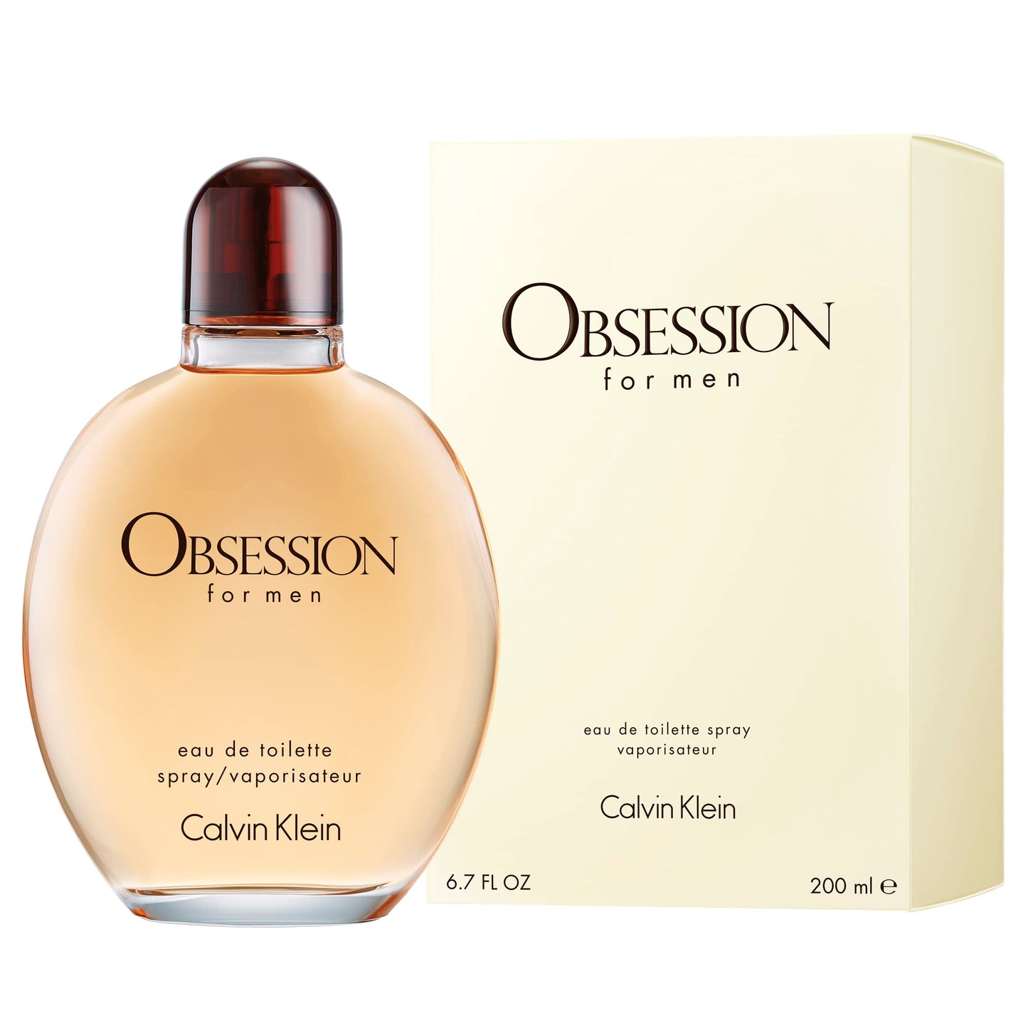 OBSESSION MEN/CALVIN KLEIN EDT SPRAY 6.7 OZ (200 ML) (M)