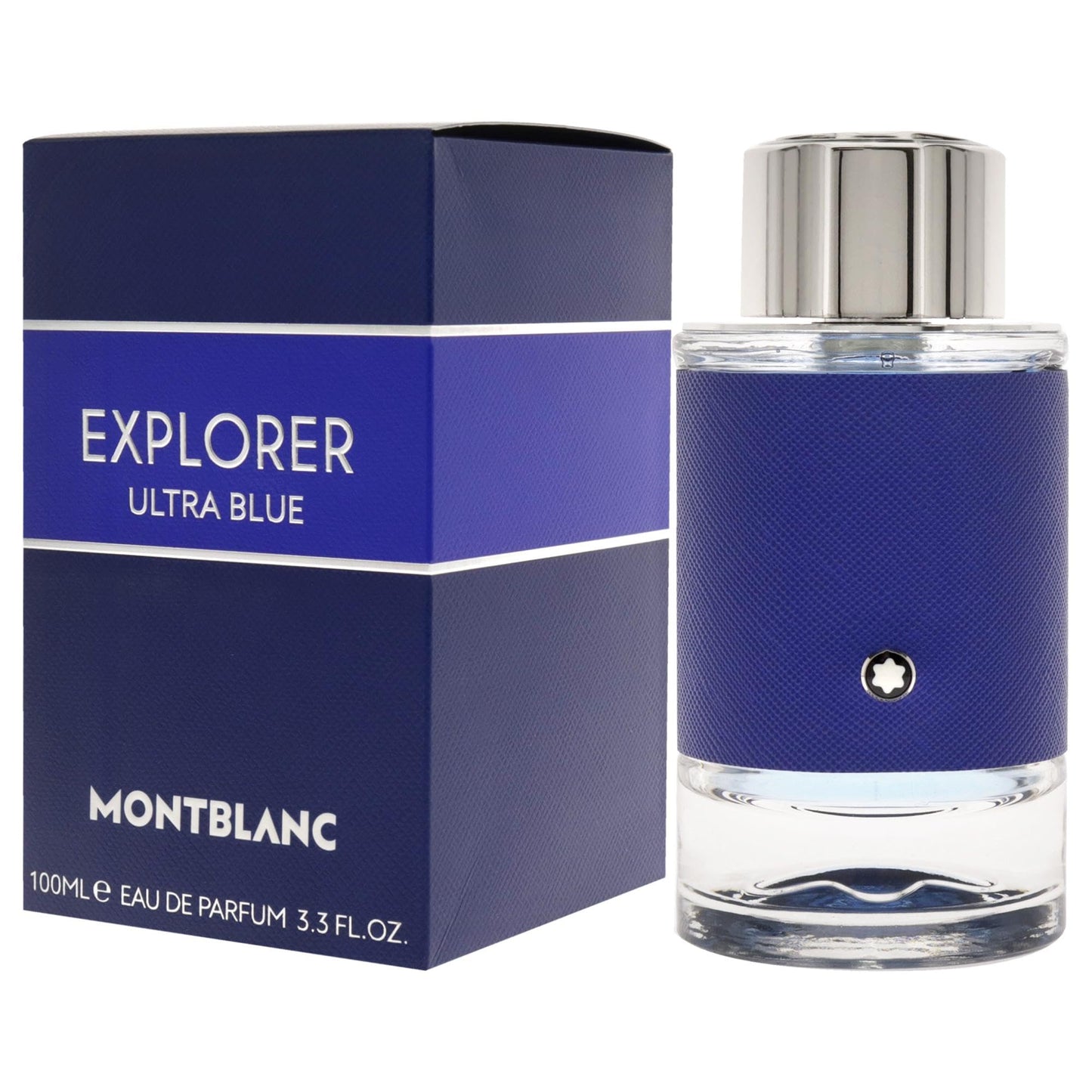 MONTBLANC - Explorer Ultra Blue Eau de Parfum - Men's Fragrance - Citrus Marine Woody - With notes of Lemon, Marine Accord & Patchouli - 3.3 Fl Oz