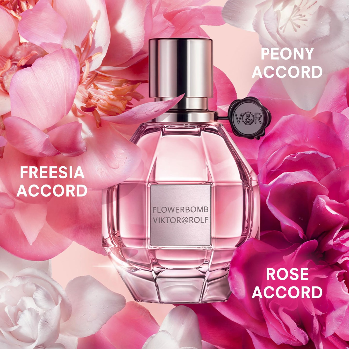 Viktor&Rolf - Flowerbomb Eau de Parfum - Women's Perfume - Floral & Woody - With Notes of Vanilla, Jasmine, & Rose - 0.68 Fl Oz