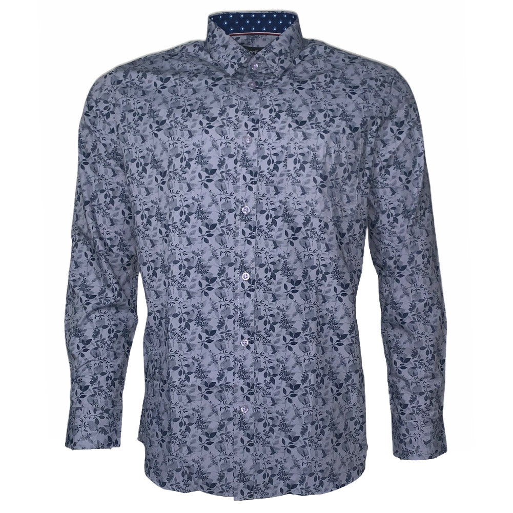 Light Blue Navy Flower