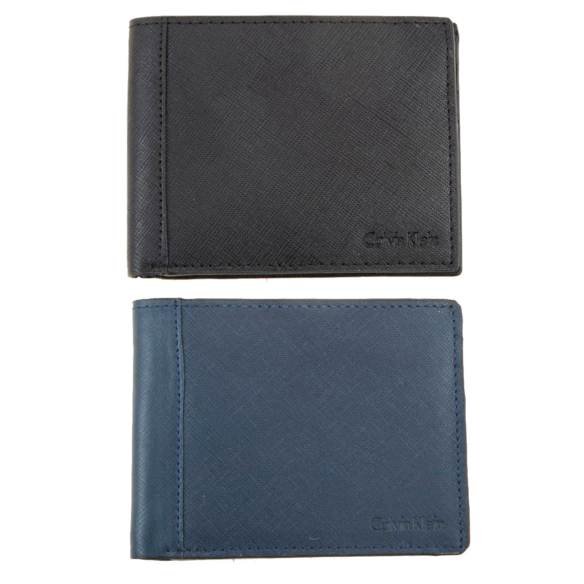 Calvin Klein Men's Wallet 7967096 CK Classic Leather ID Card Passcase