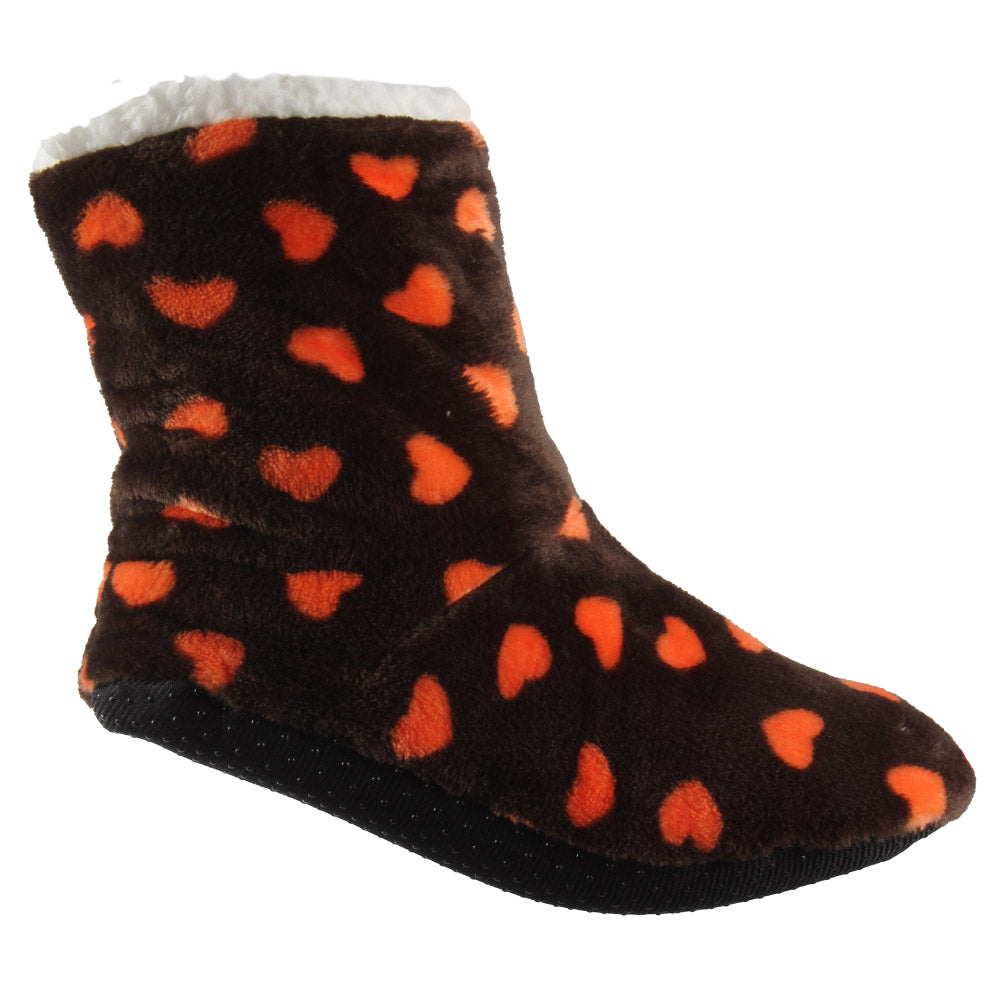 Heart Brown Orange
