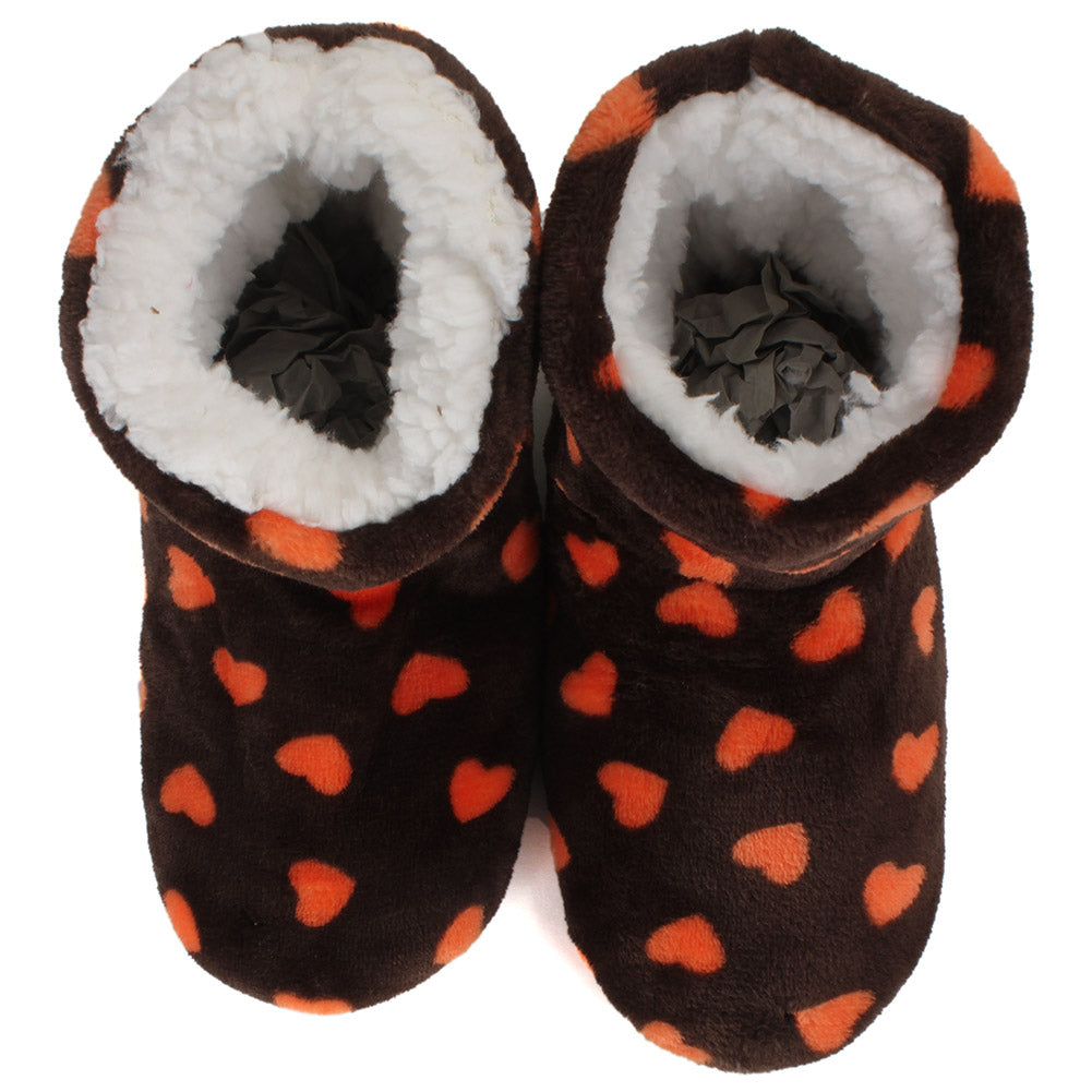 Heart Brown Orange