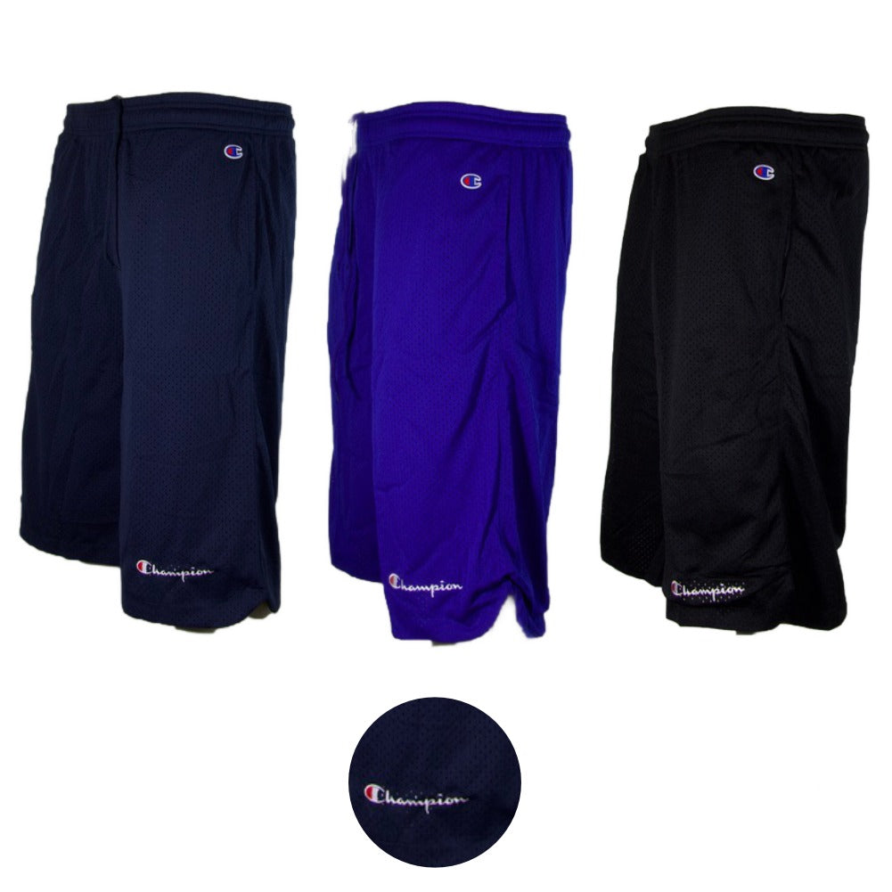 Champion Men's Athletic Shorts Elastic Waist Side Pockets Big & Tall CH521SHTSD
