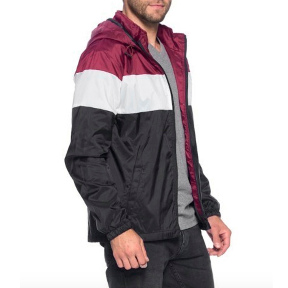Black, White and Burgundy