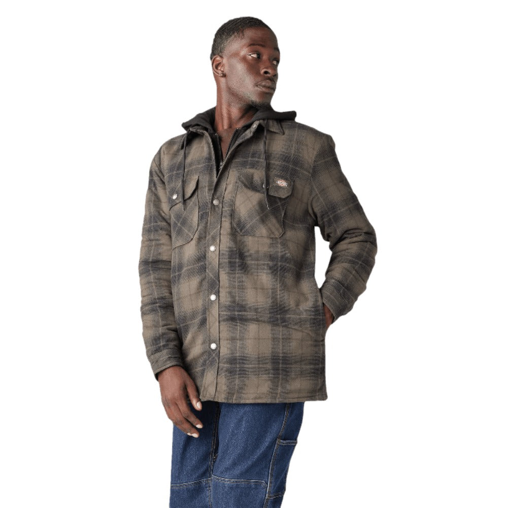 Moss/Chocolate Ombre Plaid (B2K)