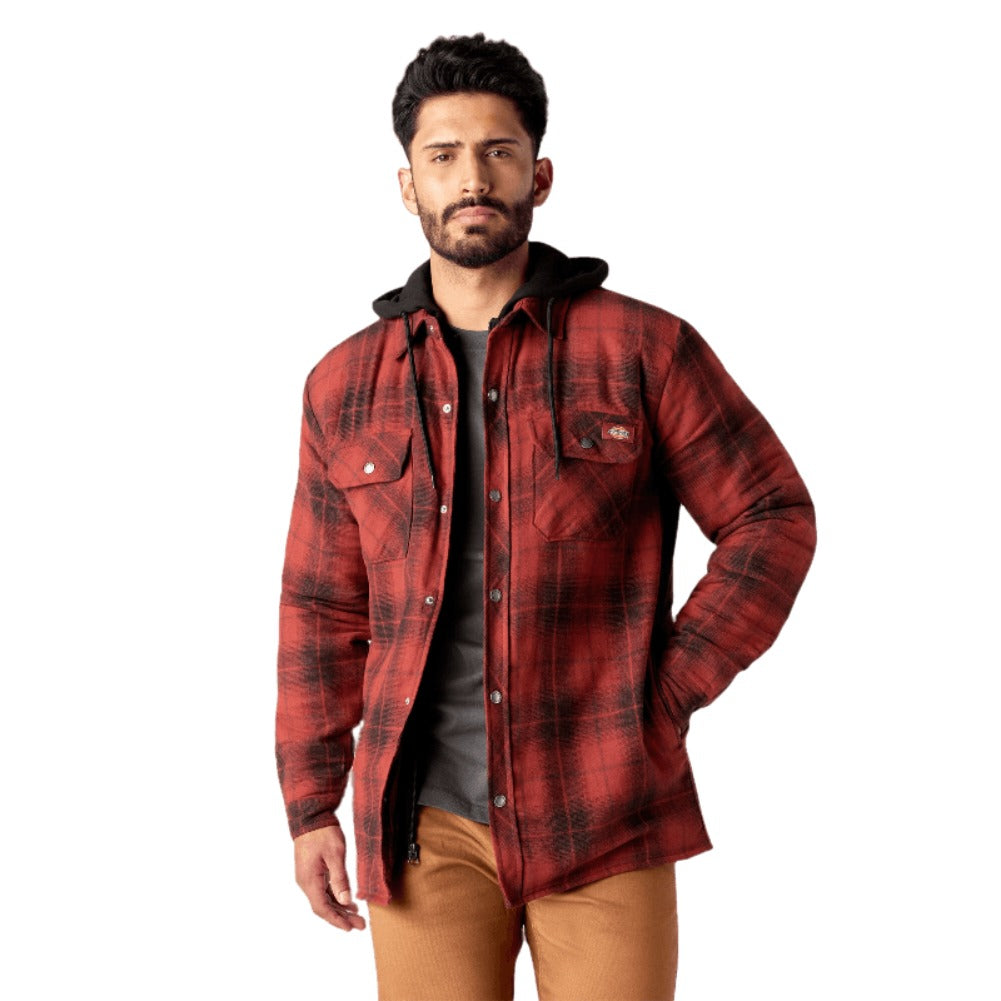 Brick/Black Ombre Plaid (B2W)