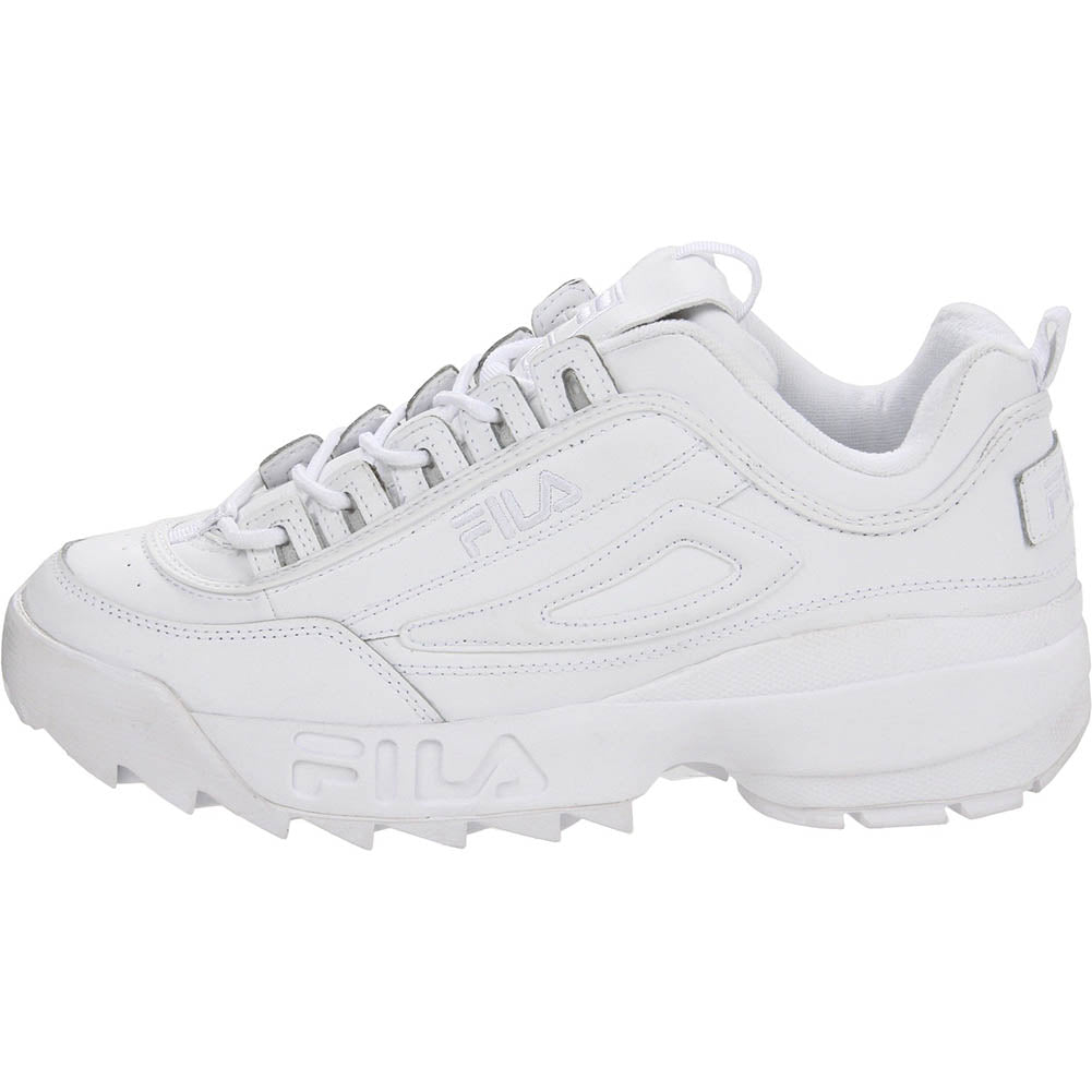 Fila Men's Disruptor II Embossed Logo Lace Up Sneakers