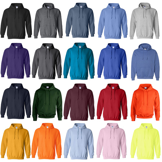 Gildan Men's Hoodie 18500 Long Sleeve Heavy Blend Front Pocket Pullover