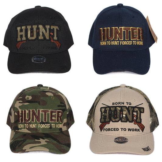 Heve Headwear Men's Hunter Forced to Work Adjustable Cap Hat