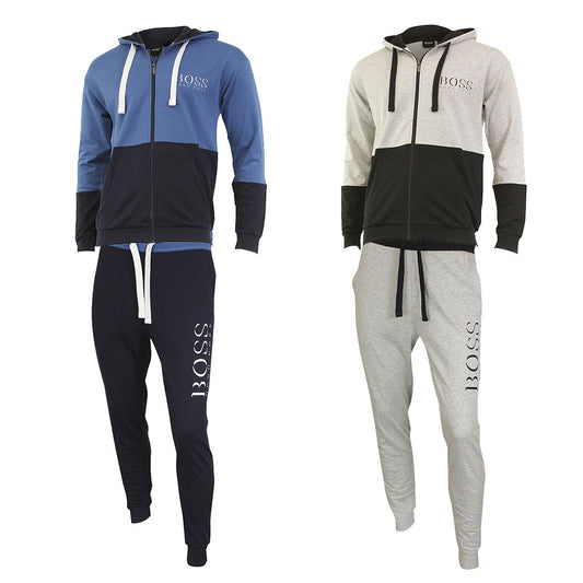 Hugo Boss Men's Premium Sport Tracksuit Hooded Sweatshirt and Pants Set
