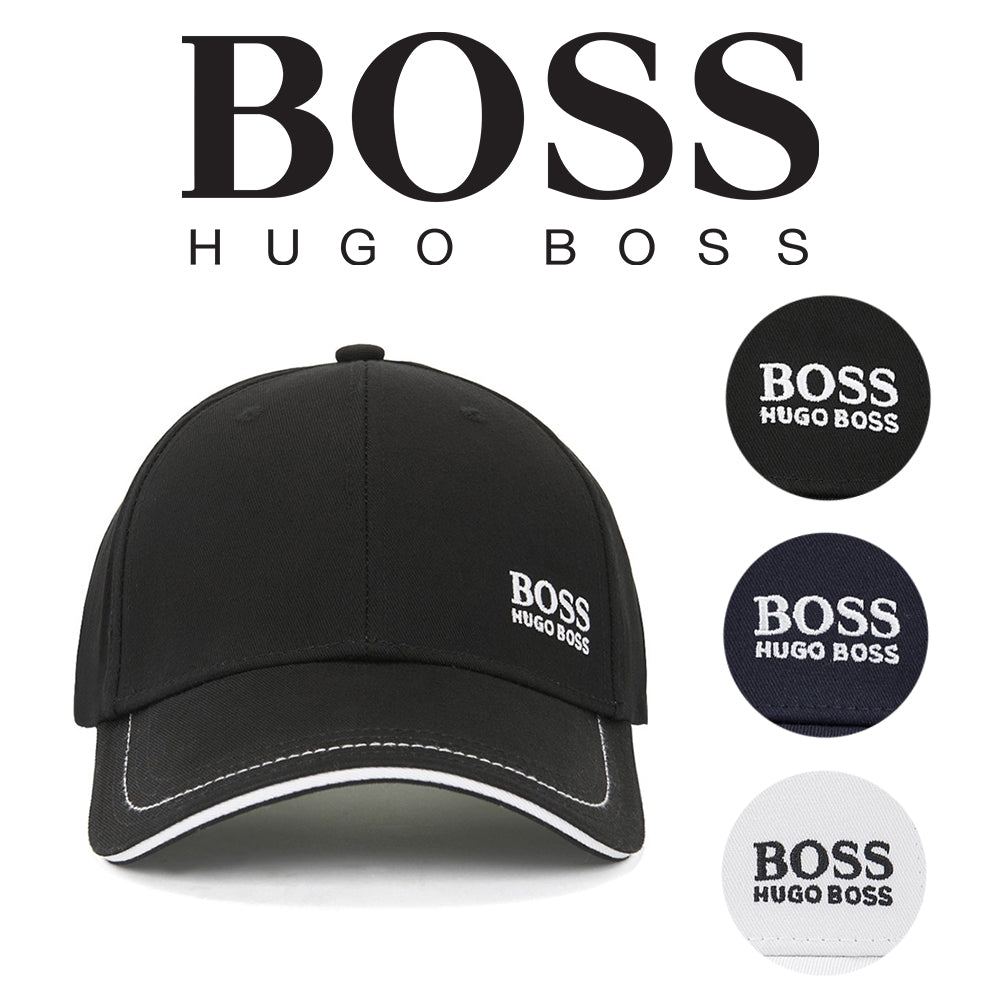 Hugo Boss Men's 50245070 Embroidered Logo Cotton Twill Sport Hat Cap