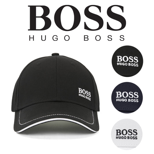 Hugo Boss Men's 50245070 Embroidered Logo Cotton Twill Sport Hat Cap