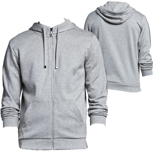 Hugo Boss Green Men's 50290162 Saggy Premium Zip Up Hoodie Jacket