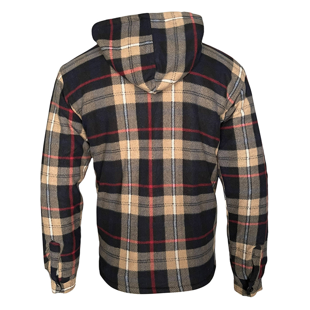 Beige/Black/Red