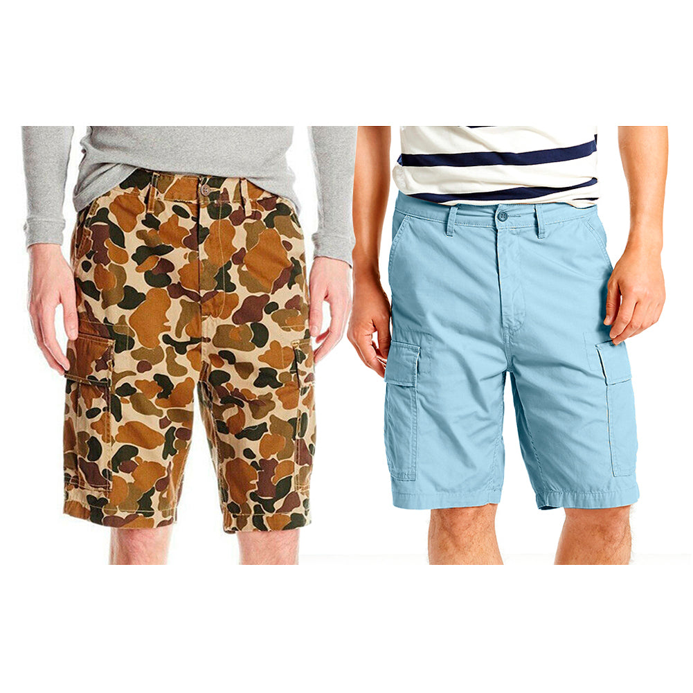 Levi's Men's Shorts Premium Cotton Multi Pocket Carrier Cargo Shorts