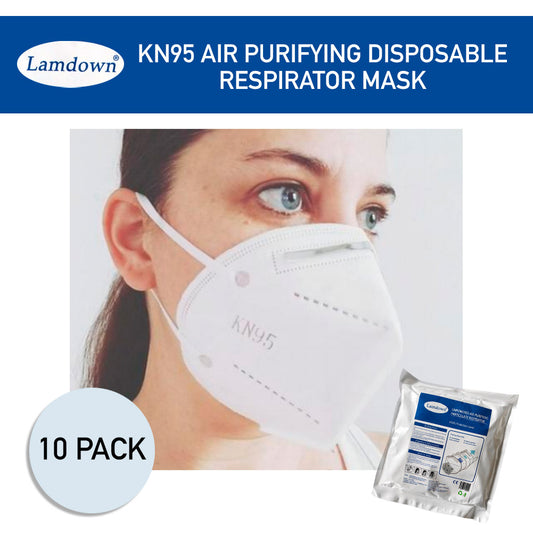 Landom 10 Pack FDA and CE Certified Air Purifying Disposable Face Masks