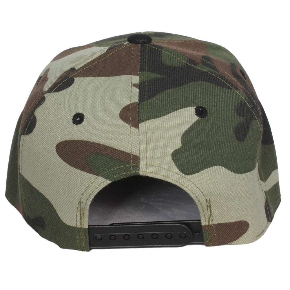 Embroiderd - Camouflage Black