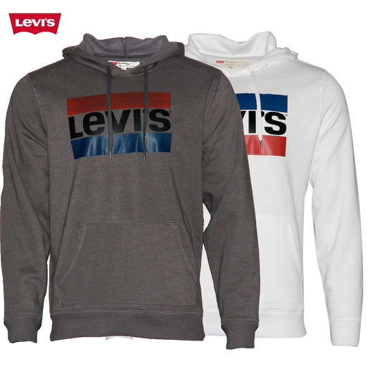 Levi's Men's Hoodie Classic Logo Pullover Cotton Long Sleeve Hooded Sweatshirt
