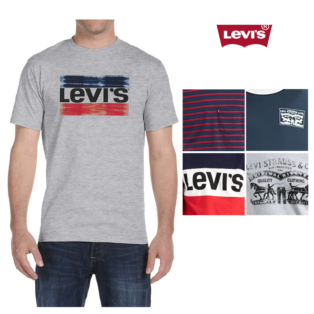 Levi's Men's T-Shirt Casual Graphic Cotton Tee Short Sleeve Pullover Shirt