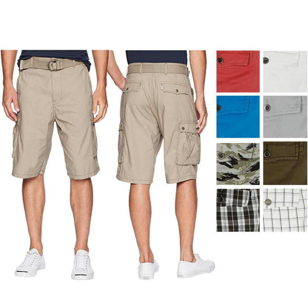 Levis Men's Relaxed fit Below the knee Cargo I Shorts