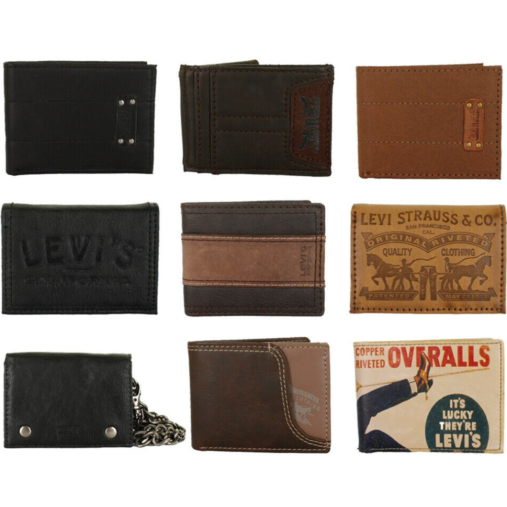 Levi's Men's Synthetic Leather Wallets