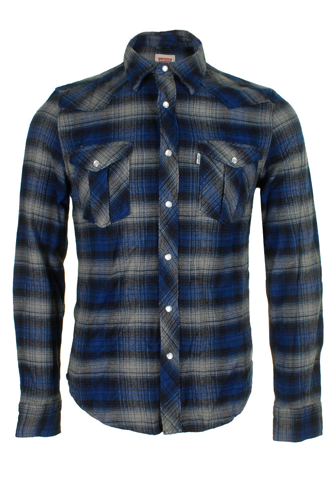 Blue Grey Flannel