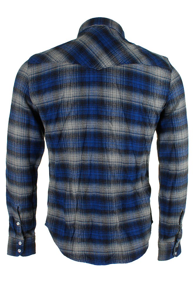 Blue Grey Flannel