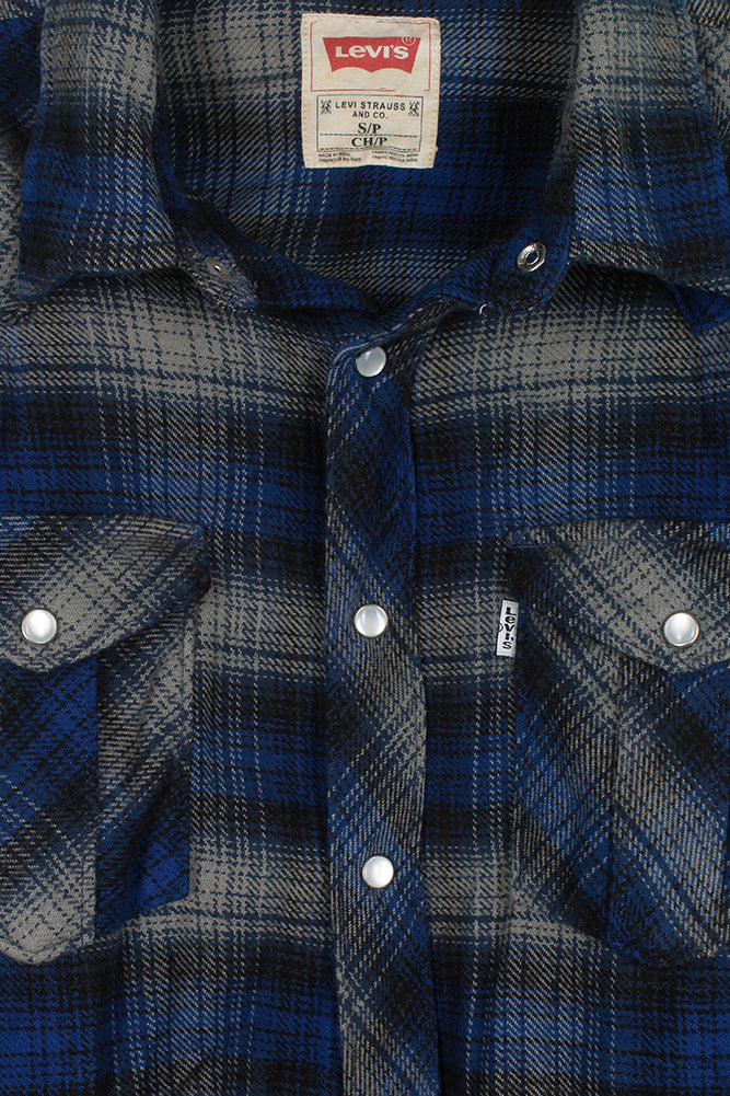 Blue Grey Flannel