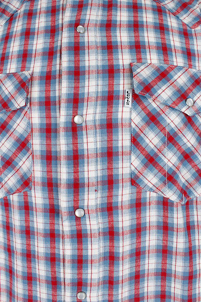 Red Blue Checked