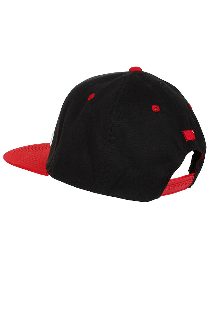 Black Red Colorblocked