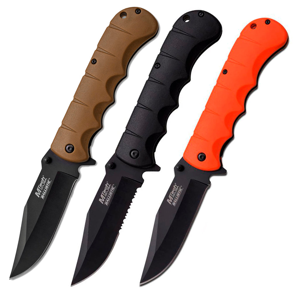 MTECH USA 4.75” Closed Assisted Spring Pocket Clip Knife Handle Blade A895