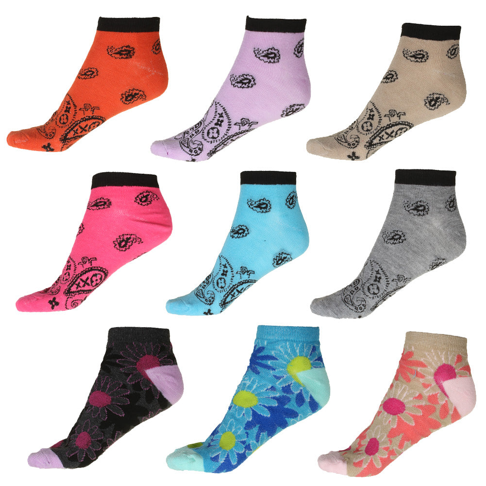 Multi 6 Bandanas - 3 Flowers