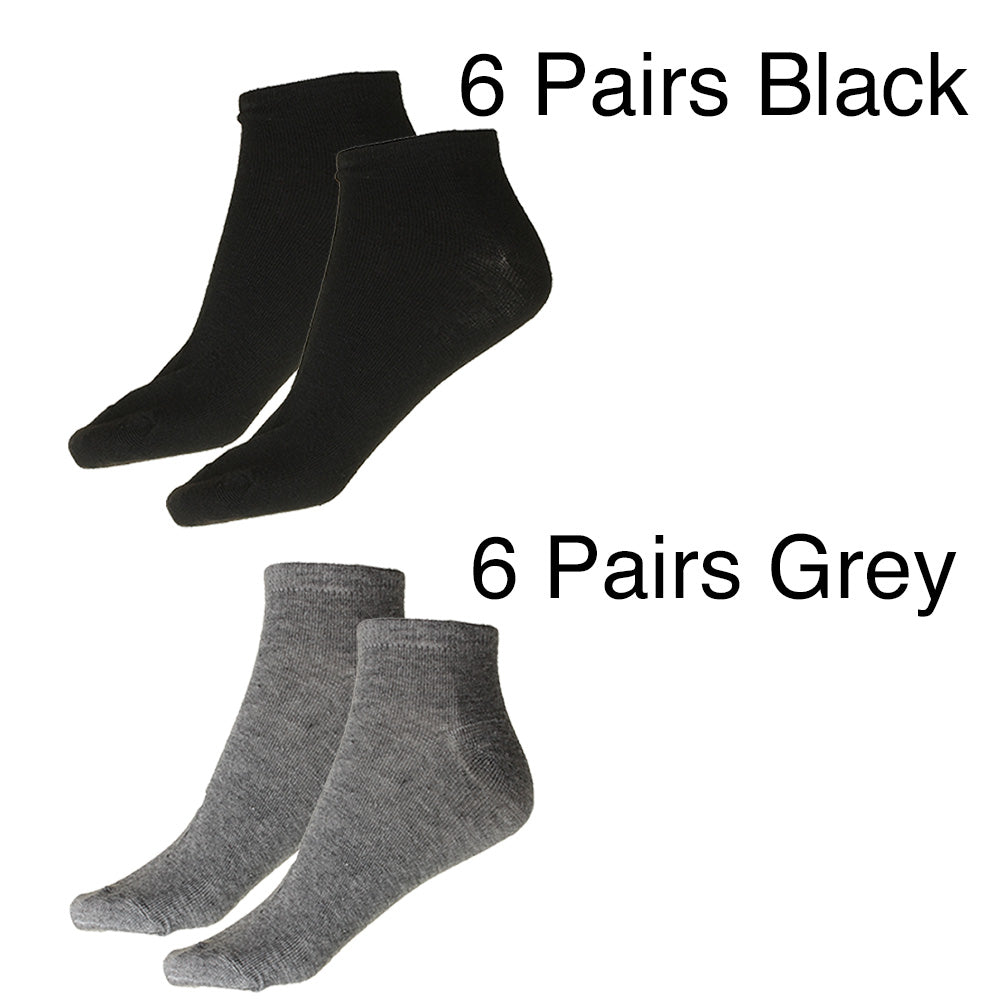6 Black - 6 Grey