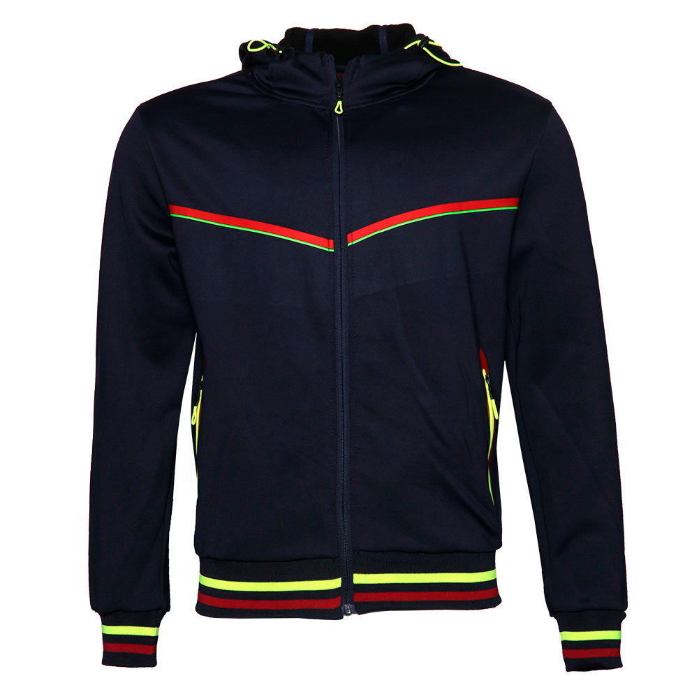 1 Navy Red Neon Green