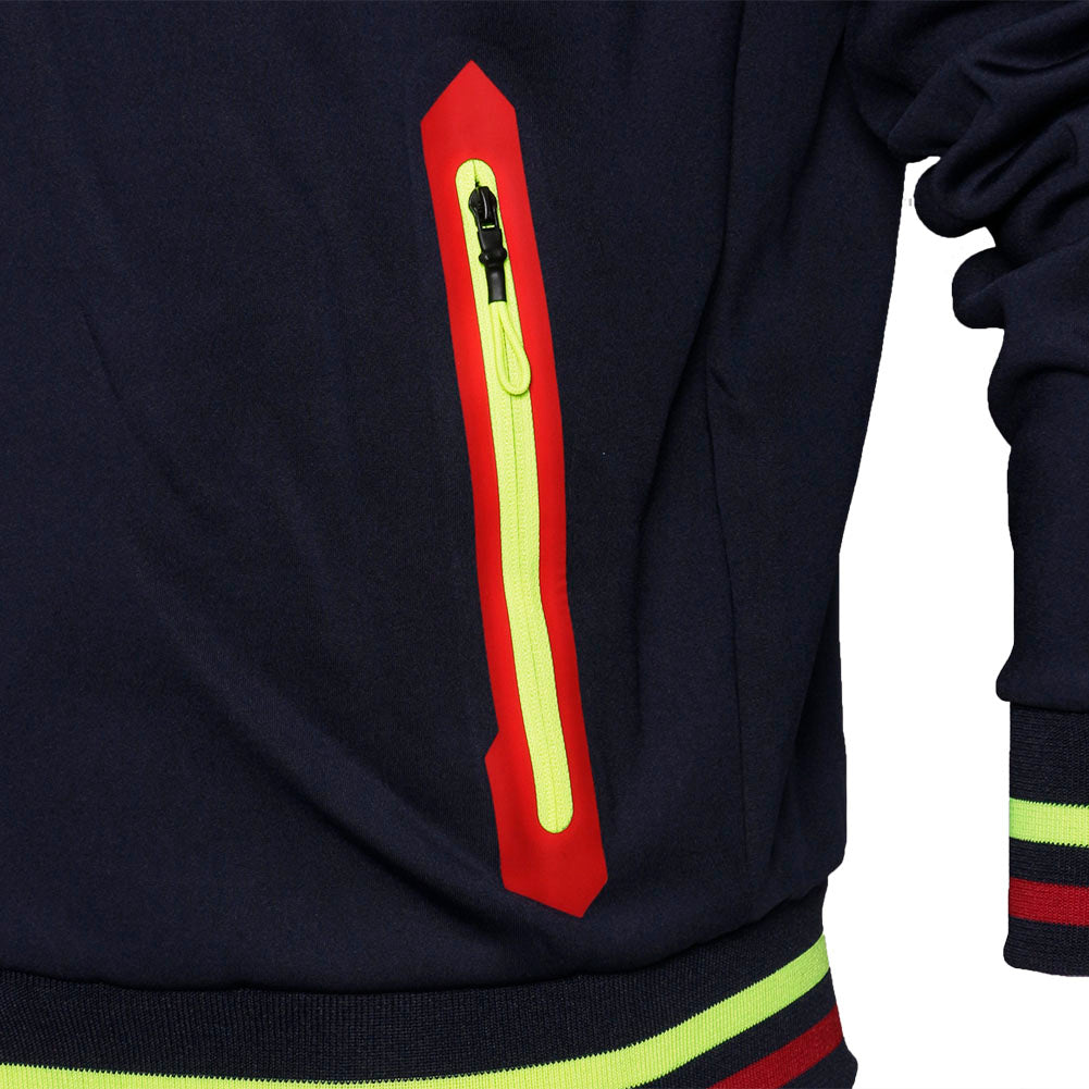 1 Navy Red Neon Green