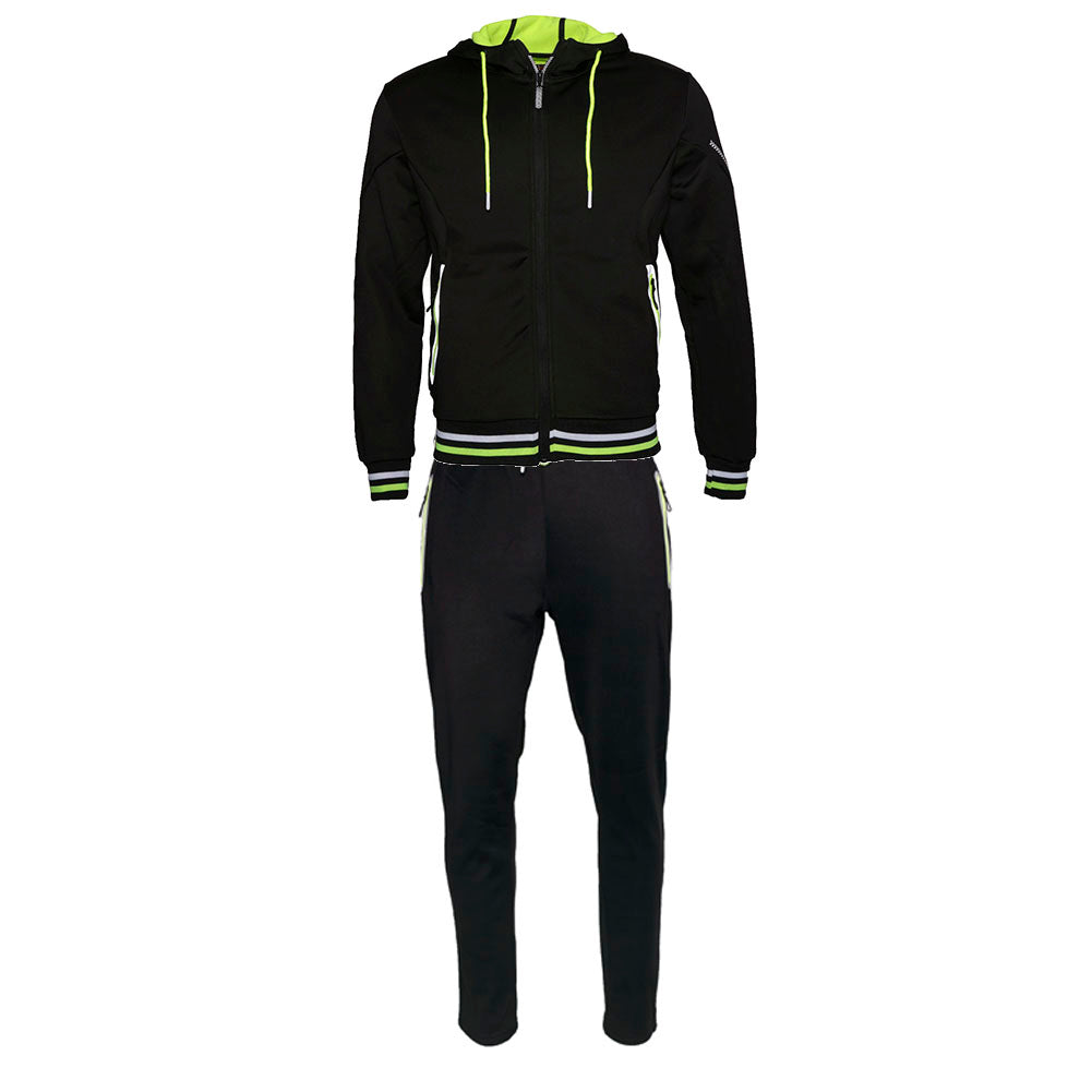 4 Black Neon Green