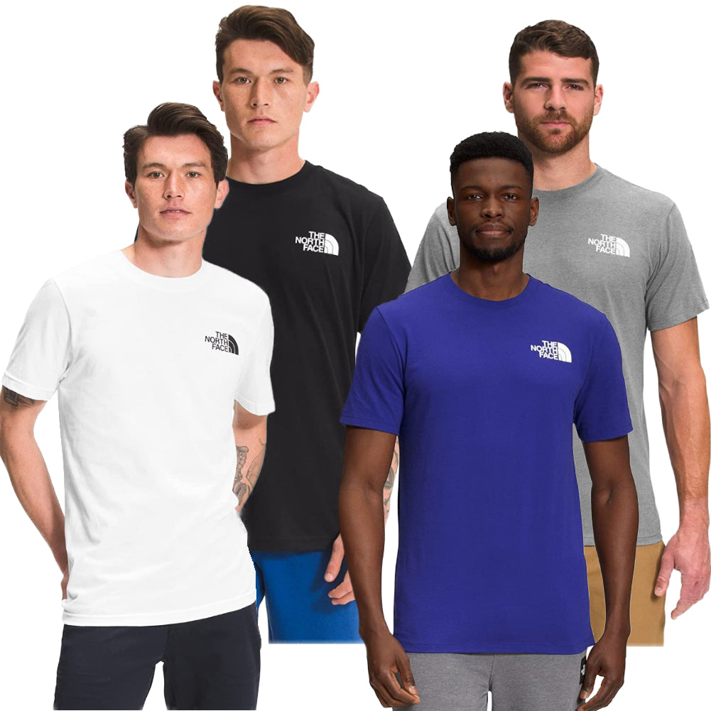 The North Face Men's T-Shirt Short Sleeve Half Dome Small Logo Regular Fit Tee