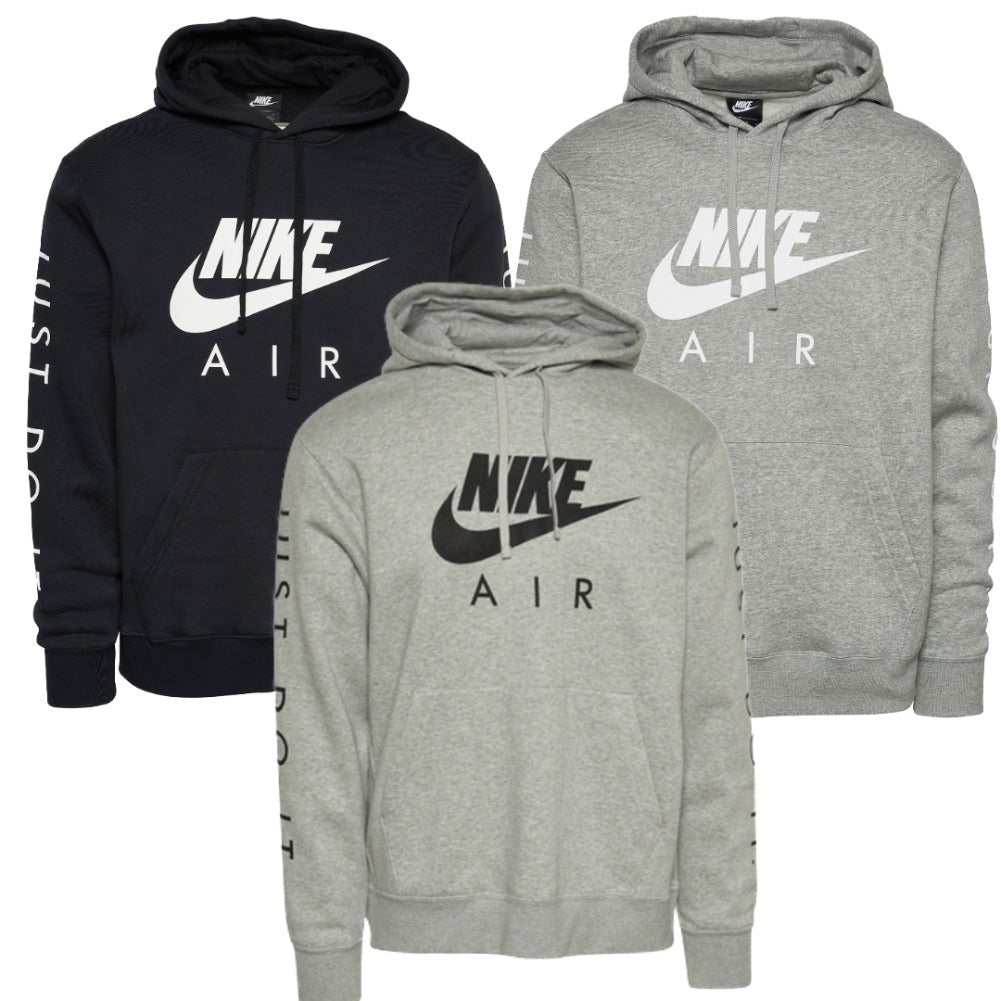Nike Men's Hoodie Just Do It NSW Athletic Pullover Air Max Hooded Sweatshirt