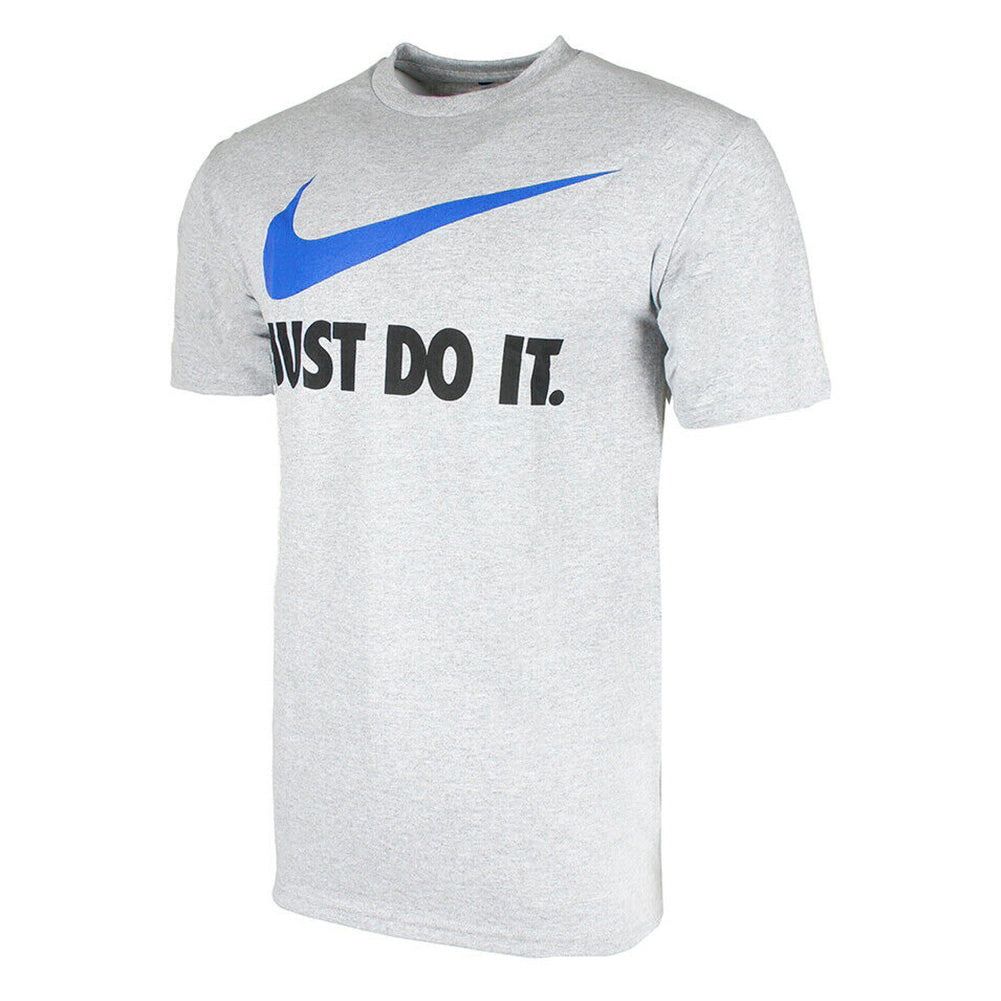 Grey - Blue Swoosh