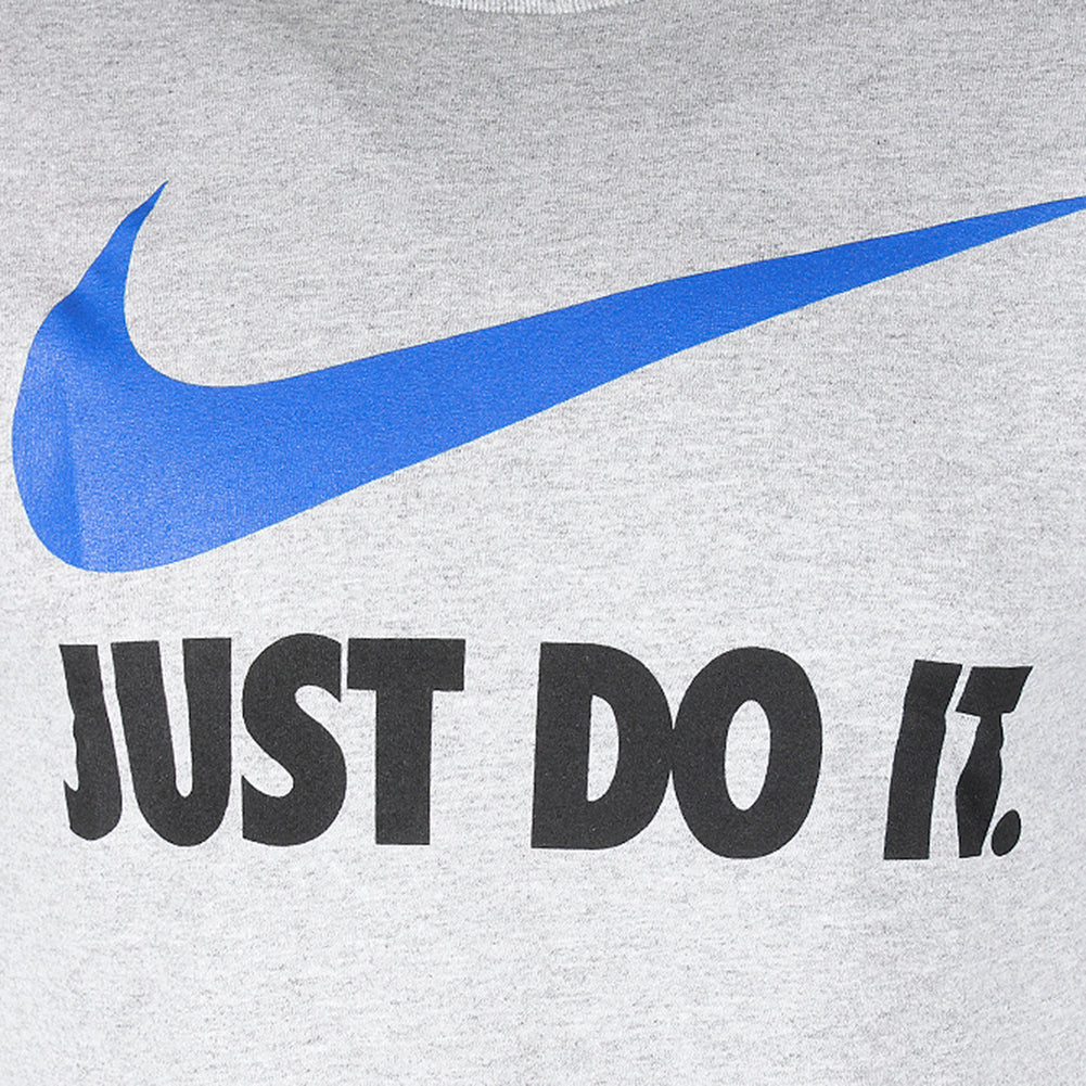 Grey - Blue Swoosh