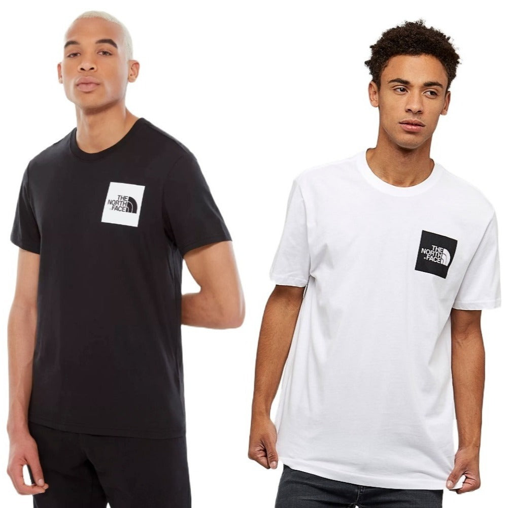 The North Face Men's T-Shirt Short Sleeve Casual Fine Box Logo Crewneck Shirt