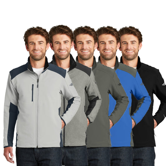 The North Face Men's Jacket Stretch Tech Softshell Long Sleeve Full Zip Coat