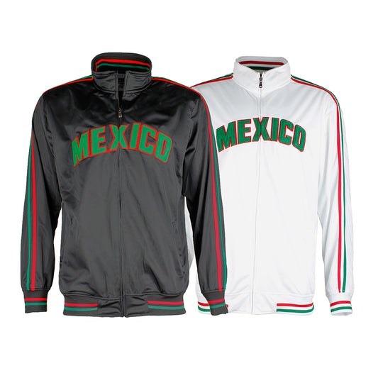 Original Deluxe Men's Mexico Zip Up Track Jacket