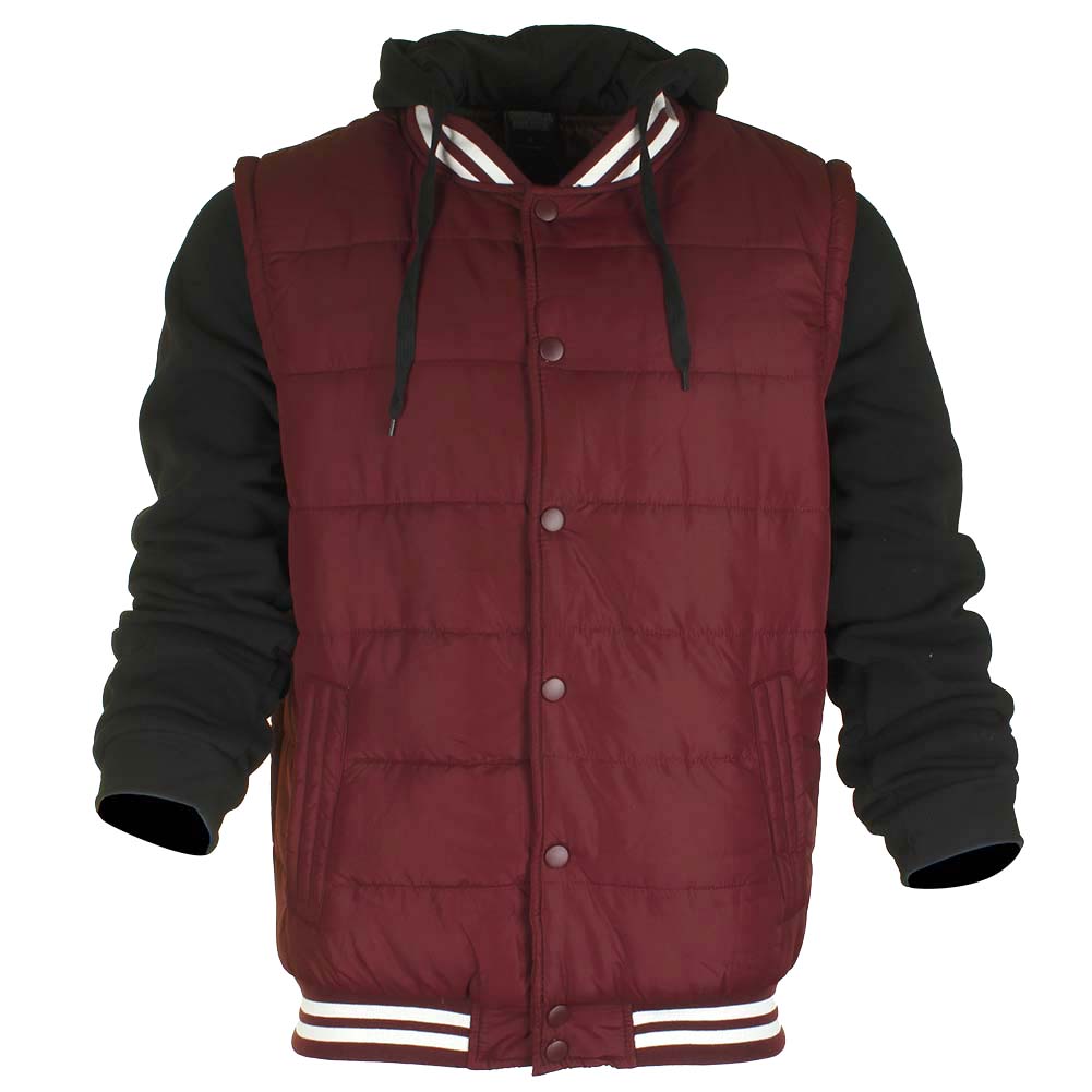 Burgundy - Black