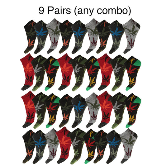 Power Club Ladies 9 Pairs Fall Print Fashion Now Show Socks