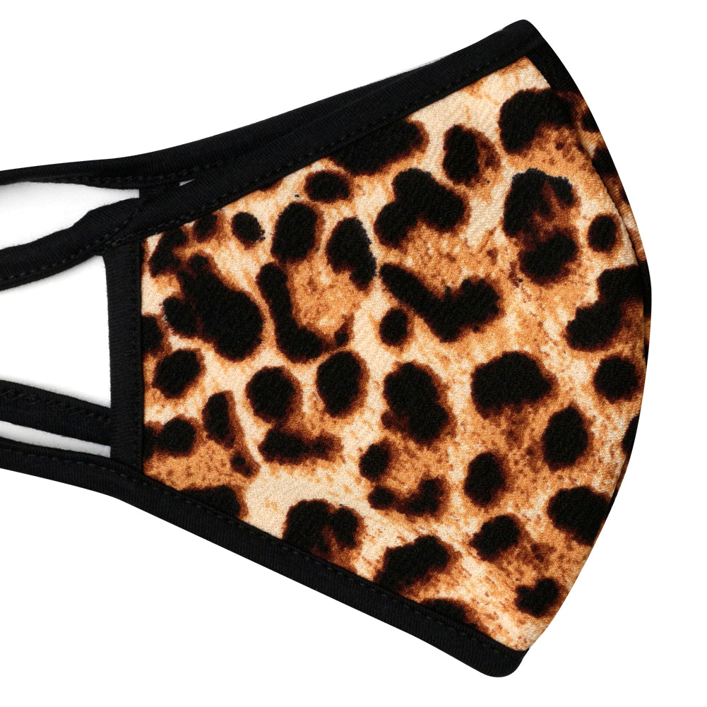 3 PC -Beige Leopard Print
