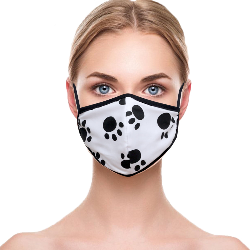 3 PC -White Black Print