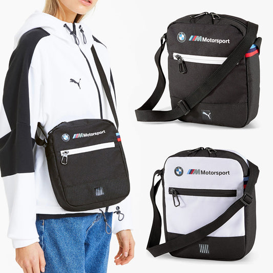 Puma BMW M Motorsport LS Logo Unisex Crossbody Travel Shoulder Bag