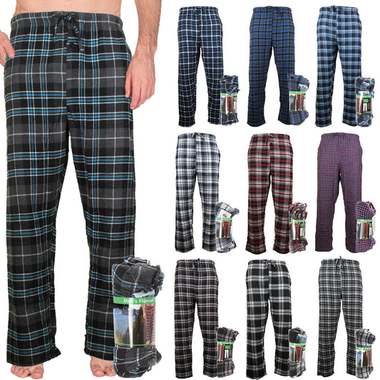 Rugged Frontier Men's Flannel Plaid Lounge Sleep Bottom Pajama Pants